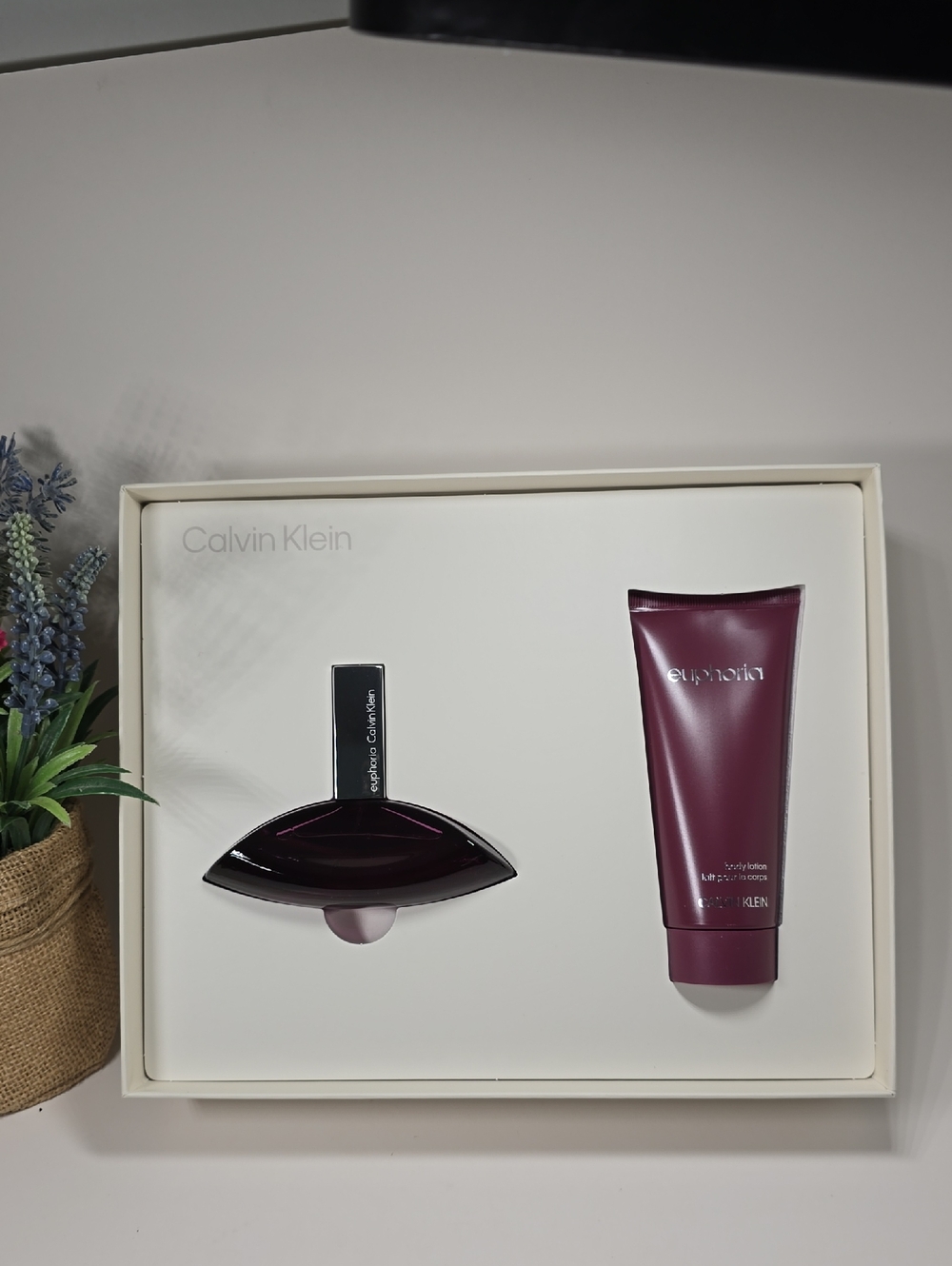 Calvin Klein Euphoria Parfum Body Lotion Gift Set New In Box